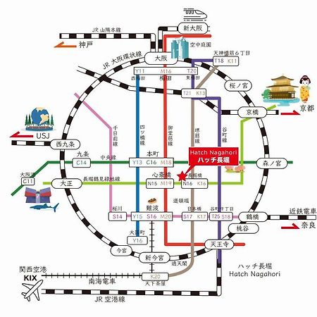 Hatch Nagahori 302 大阪市 エクステリア 写真